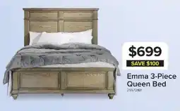 Leon's Emma 3-Piece Queen Bed offer