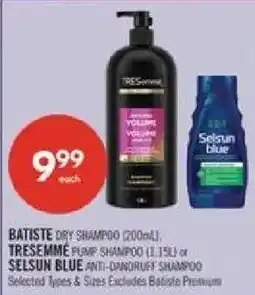 Shoppers Drug Mart Batiste dry shampoo offer