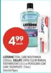 Shoppers Drug Mart Listerine total care mouthwash offer