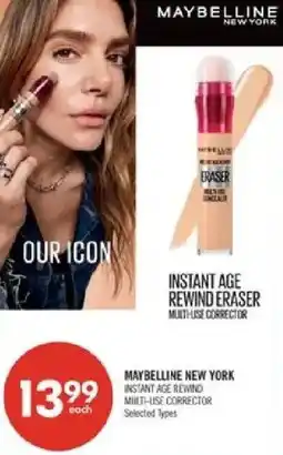 Shoppers Drug Mart Maybelline New York instant age rewind multi-use corrector offer