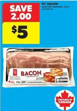 Real Canadian Superstore PC bacon offer
