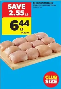 Real Canadian Superstore Chicken Thighs offer