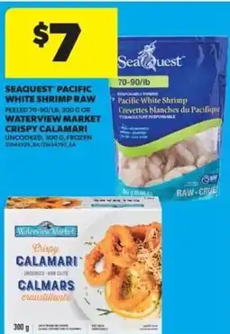 Real Canadian Superstore Seaquest pacific white shrimp raw offer