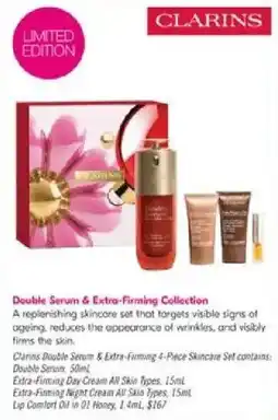 Shoppers Drug Mart Clarins Double Serum & Extra-Firming Collection offer