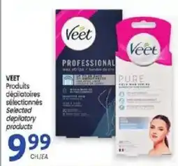 Uniprix Veet selected depilatory products offer
