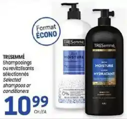 Uniprix TRESemmé shampoos or conditioners offer
