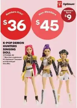 Real Canadian Superstore K-pop demon hunters singing doll offer