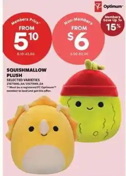 Real Canadian Superstore Squishmallow plush offer