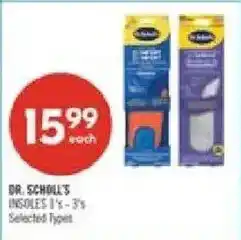 Shoppers Drug Mart Dr. Scholl's insoles offer