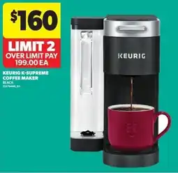 Real Canadian Superstore Keurig k-supreme coffee maker black offer