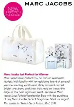 Shoppers Drug Mart Marc Jacobs Just Perfect for Women offer