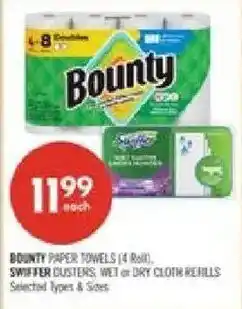 Shoppers Drug Mart Bounty paper towels offer