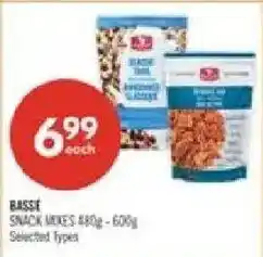 Shoppers Drug Mart Bassé snack mixes offer