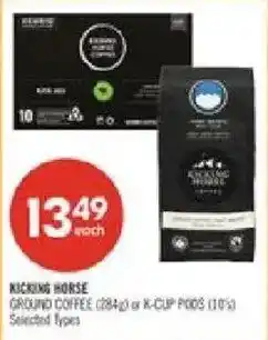 Shoppers Drug Mart Kicking Horse ground coffee offer