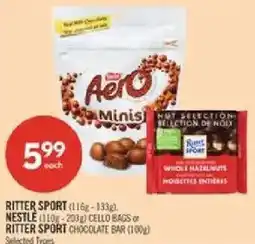 Shoppers Drug Mart Ritter Sport chocolate bar offer