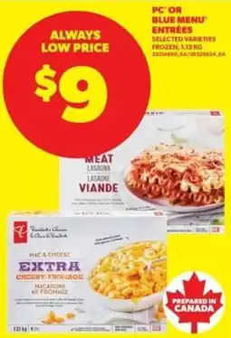 Real Canadian Superstore PC meat lasagna offer