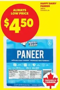 Real Canadian Superstore Happy Dairy Paneer offer