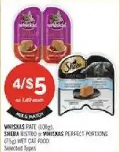 Shoppers Drug Mart Whiskas wet cat food offer