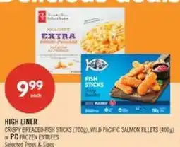Shoppers Drug Mart High Liner crispy breaded fish sticks offer