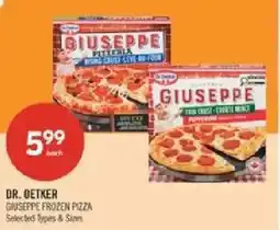 Shoppers Drug Mart Dr. Oetker Giuseppe frozen pizza offer