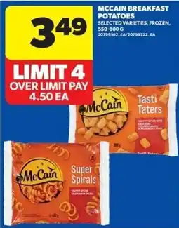 Real Canadian Superstore McCain breakfast potatoes offer