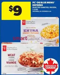Real Canadian Superstore PC meat lasagna offer