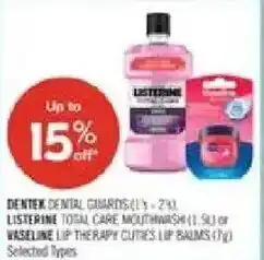 Shoppers Drug Mart Dentek dental guards offer