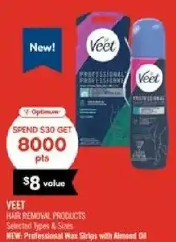 Shoppers Drug Mart Veet hair removal products offer