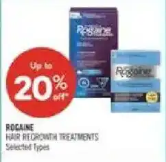 Shoppers Drug Mart Rocaine hair regrowth treatments offer