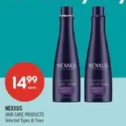 Shoppers Drug Mart Nexxus hair care products offer