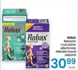 Uniprix Robax selected muscle relaxants offer