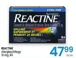 Uniprix Reactine Allergies/Allergy offer
