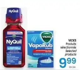 Uniprix Vicks selected products offer