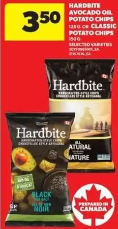Real Canadian Superstore Hardbite potato chips offer