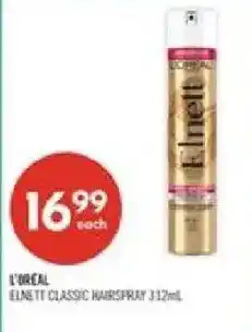 Shoppers Drug Mart L'oreal elnett classic hairspray offer