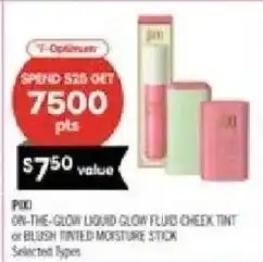 Shoppers Drug Mart Pxx on-the-glow liquid glow fluid cheek tint or blush tinted moisture stick offer