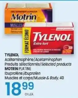 Uniprix Tylenol acetaminophen offer