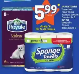 Uniprix Royale sponge towels offer