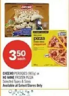 Shoppers Drug Mart Gheemo Perogies or No Name Frozen Pizza offer