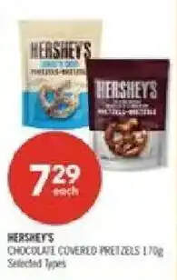 Shoppers Drug Mart Hershey's chocolate covered pretzels offer