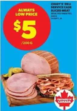Real Canadian Superstore Ziggy's deli service case sliced meat offer