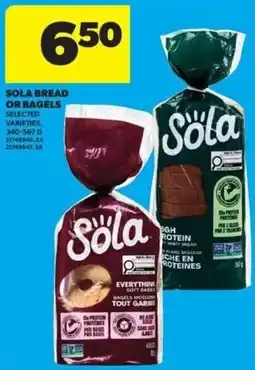 Real Canadian Superstore Sola bread or bagels offer
