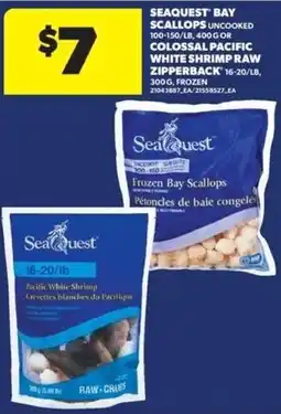 Real Canadian Superstore Seaquest bay scallops offer