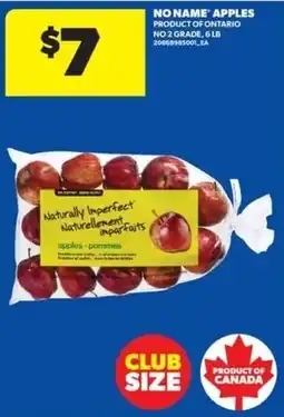 Real Canadian Superstore No Name apples offer