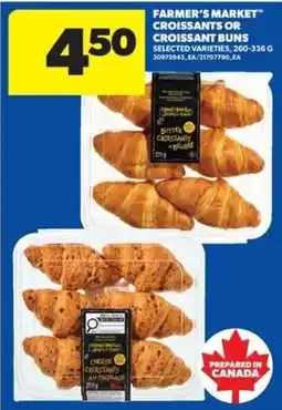 Real Canadian Superstore Farmer's Market croissants or croissant buns offer
