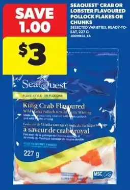 Real Canadian Superstore Seaquest king crab flavoured offer