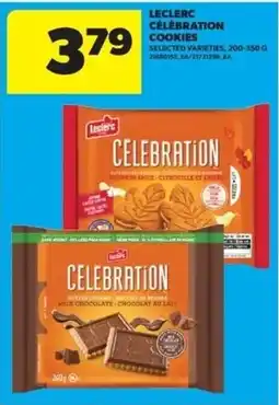Real Canadian Superstore Leclerc celebration cookies offer