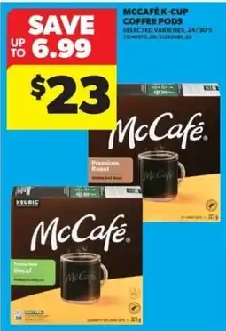 Real Canadian Superstore McCafé K-Cup coffee pods offer