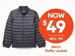 Real Canadian Superstore Men's Puffer Jacket offer