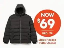 Real Canadian Superstore Men's Hooded Puffer Jacket offer